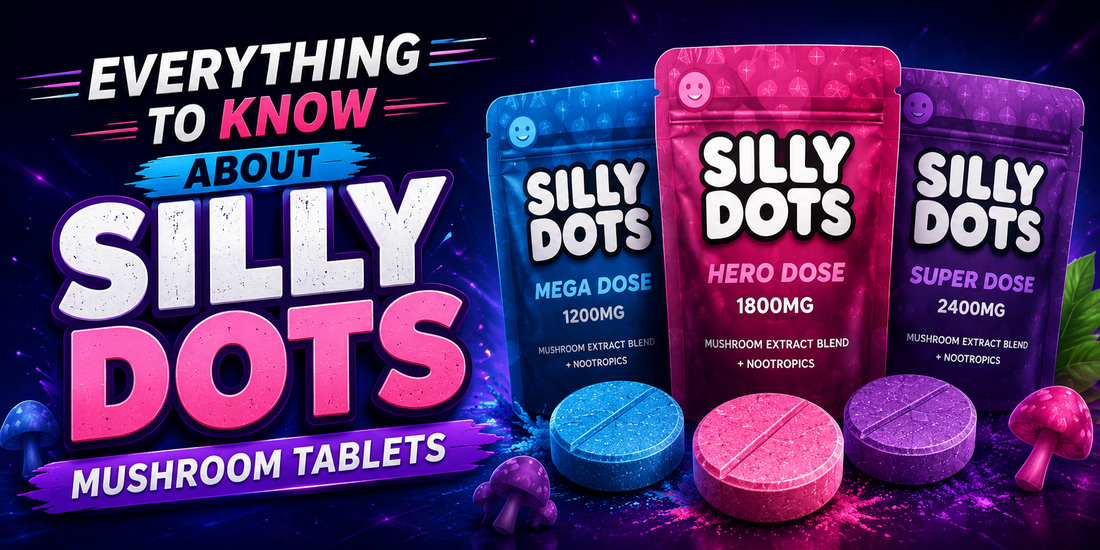 silly dots mushroom tablets
