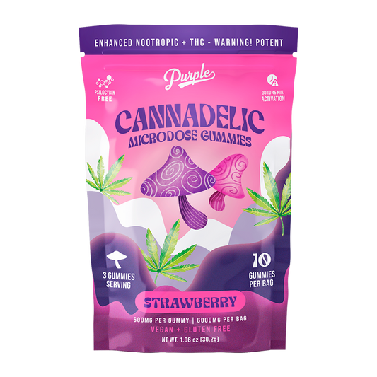Cannadelics Microdose Gummies | Strawberry